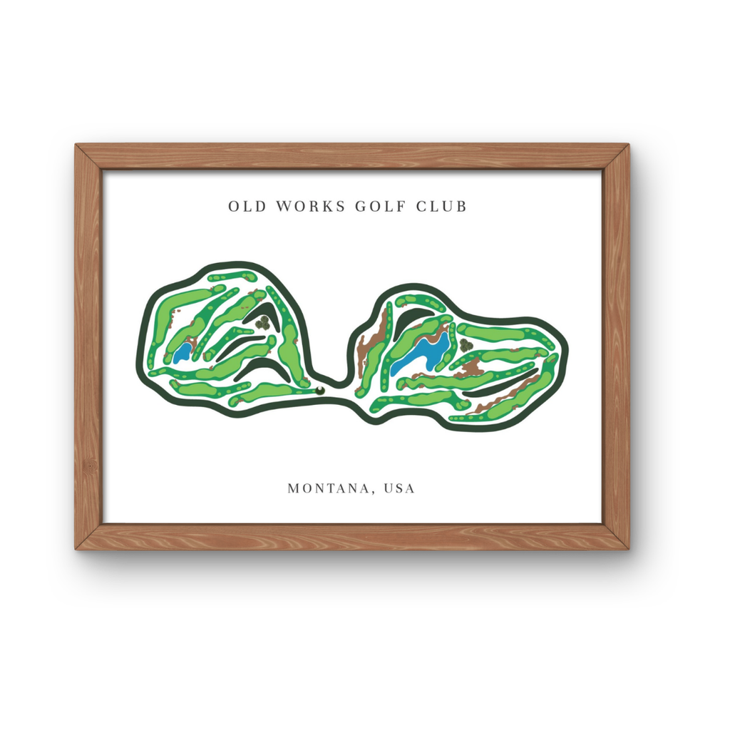 Old Works Golf Club, Golf Course Prints, Montana
