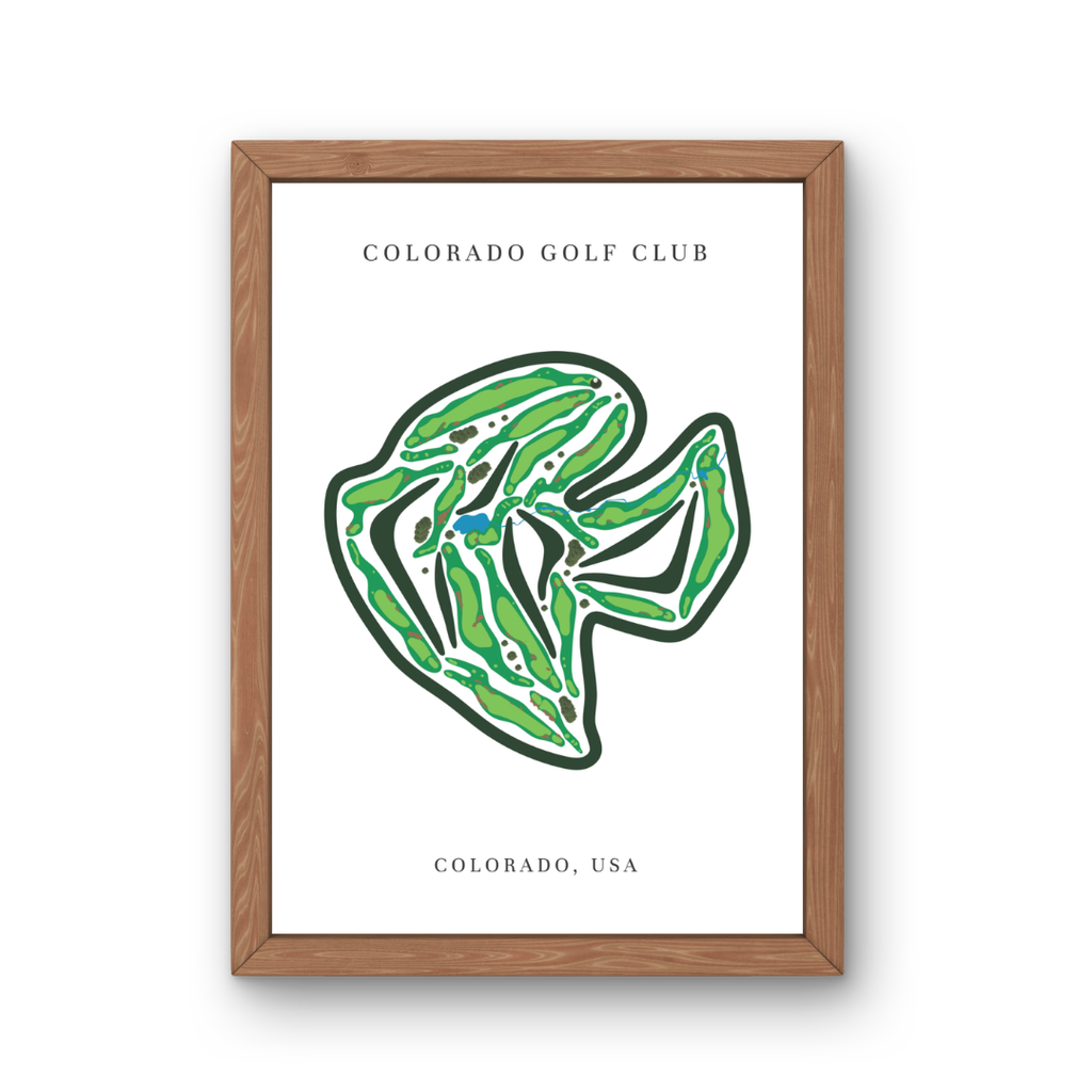 Colorado Golf Club, Golf Course Prints, Colorado