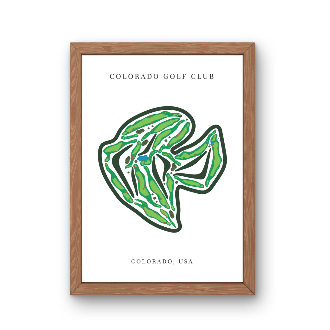 Colorado Golf Club, Golf Course Prints, Colorado