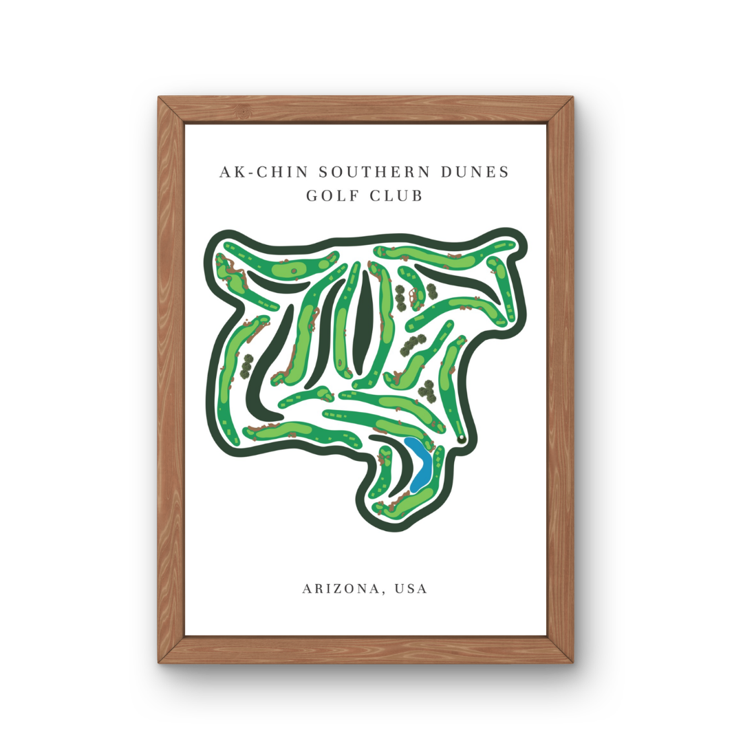 Ak-Chin Southern Dunes Golf Club Golf Course Print, Arizona