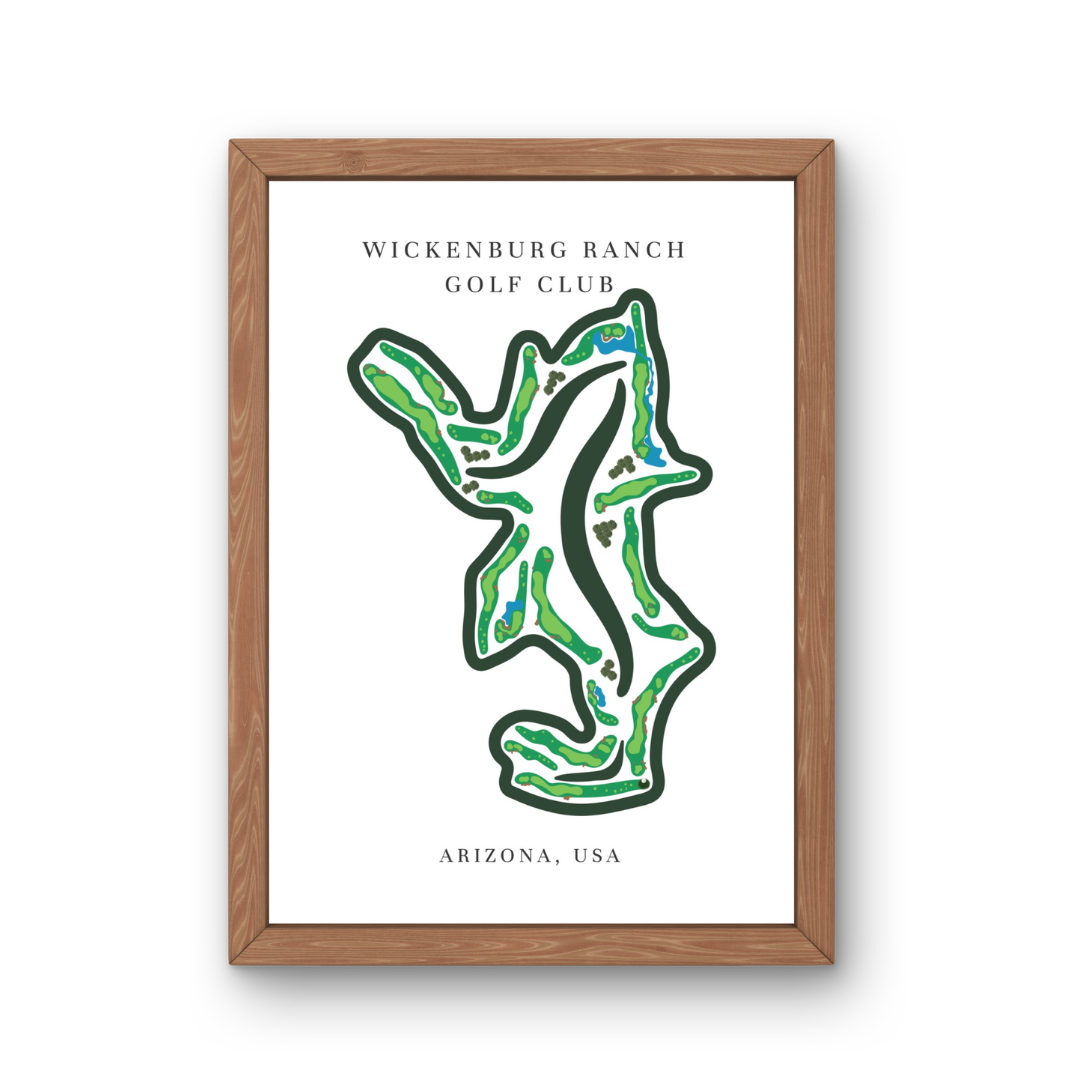 Wickenburg Ranch Golf Club, Golf Course Print, Arizona