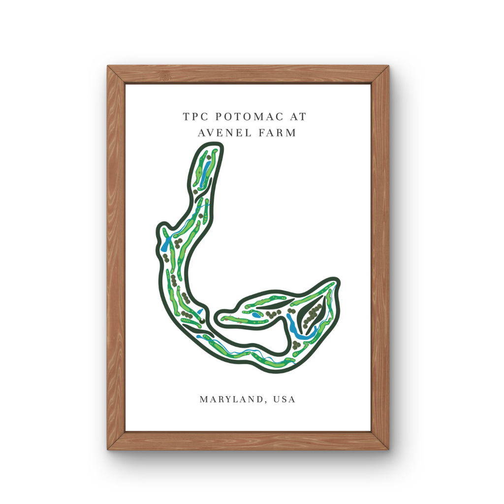 TPC Potomac at Avenel Farm, Golf Club, Golf Course Print, Maryland