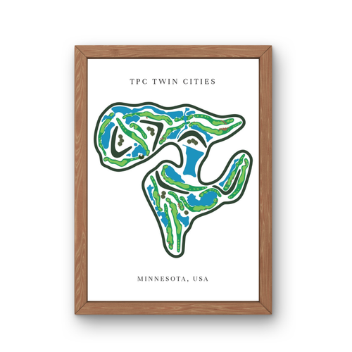 TPC Twin Cities, Golf Course Print, Minnesota