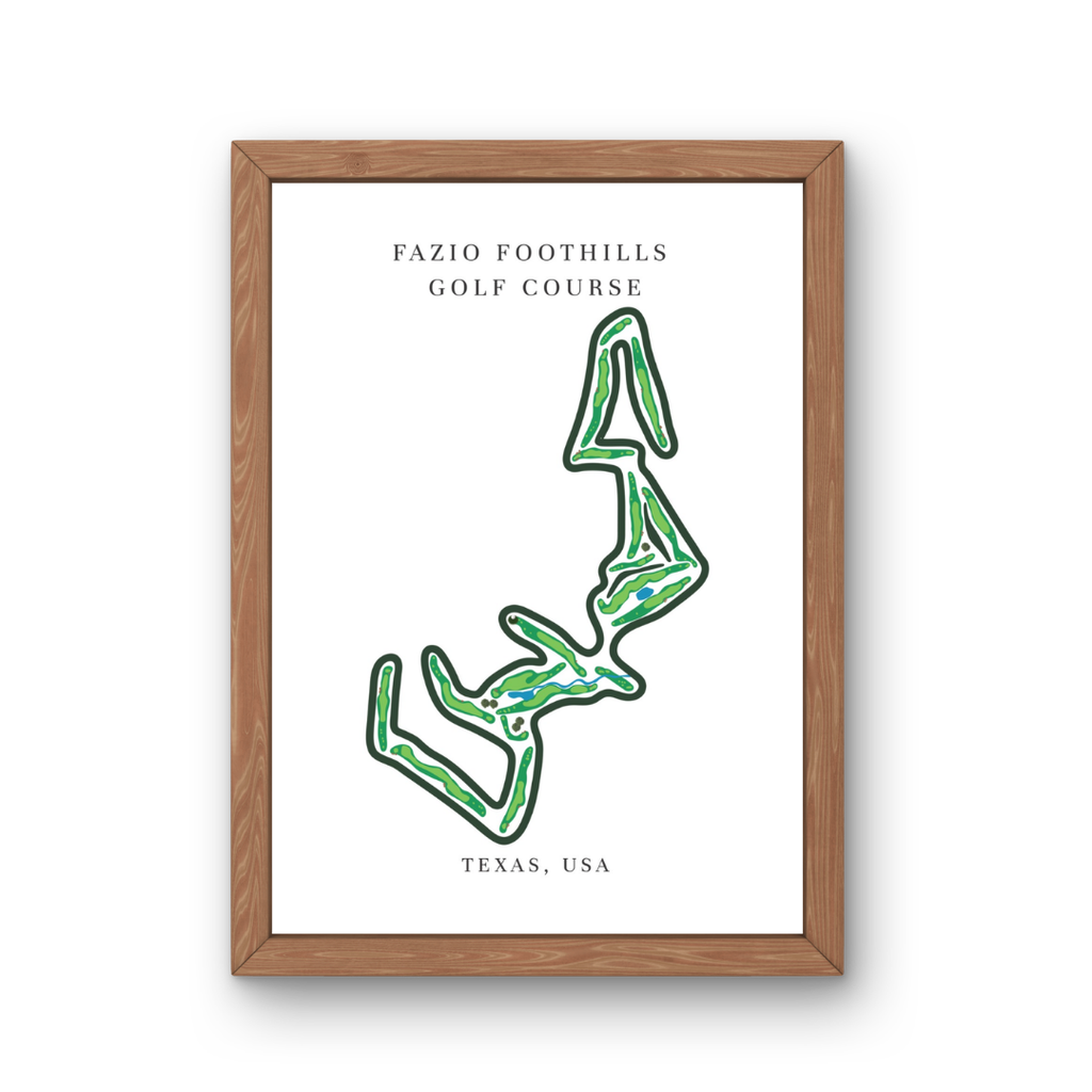 Fazio Foothills Golf Course at Omni Barton Creek Resort, Golf Course Prints, Texas