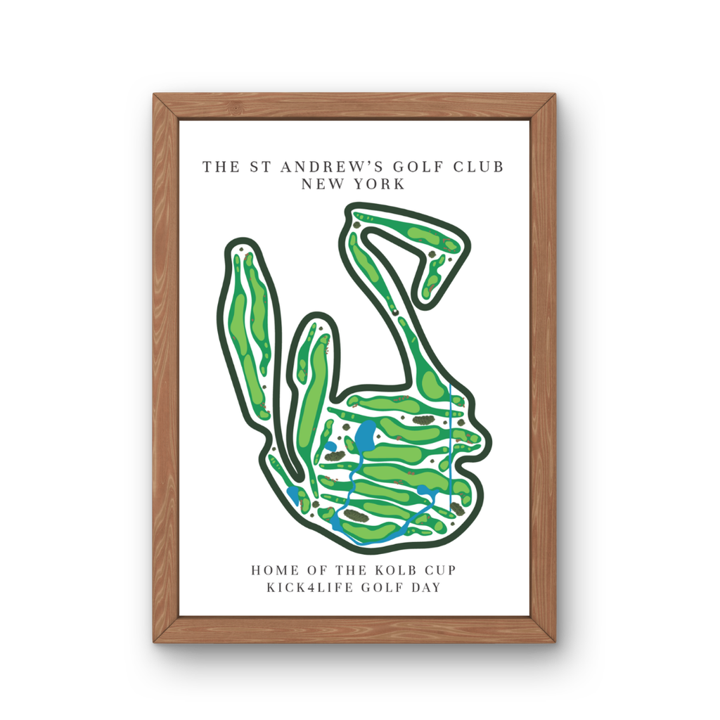 The Saint Andrews Golf Club, Golf Course Prints, New York