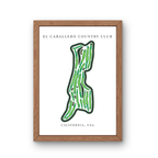 El Caballero Country Club, Golf Course Prints, California