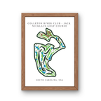Colleton River Club- Jack Nicklaus Golf Club, Golf Course Print, South Carolina