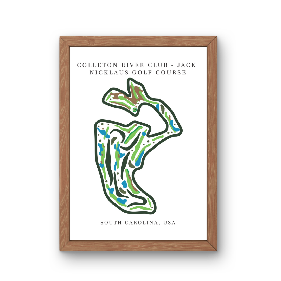 Colleton River Club- Jack Nicklaus Golf Club, Golf Course Print, South Carolina