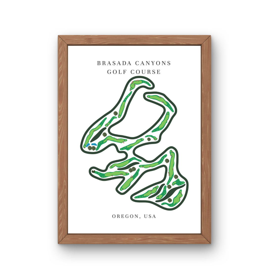 Brasada Canyons, Golf Course Prints, Oregon