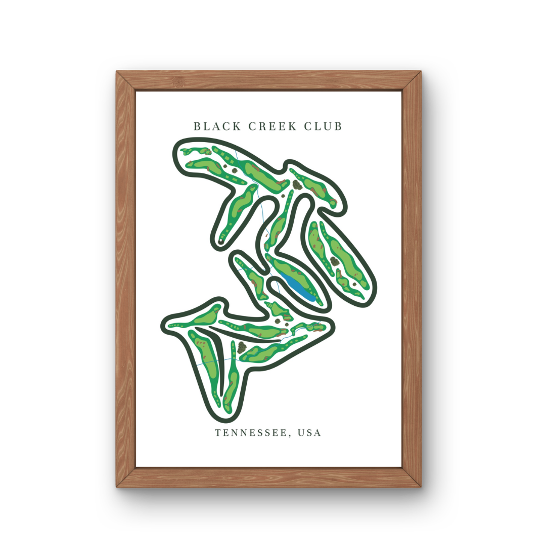 Black Creek Club, Golf Course Prints, Tennessee