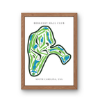 Berkeley Hall Club, Golf Course Prints, South Carolina