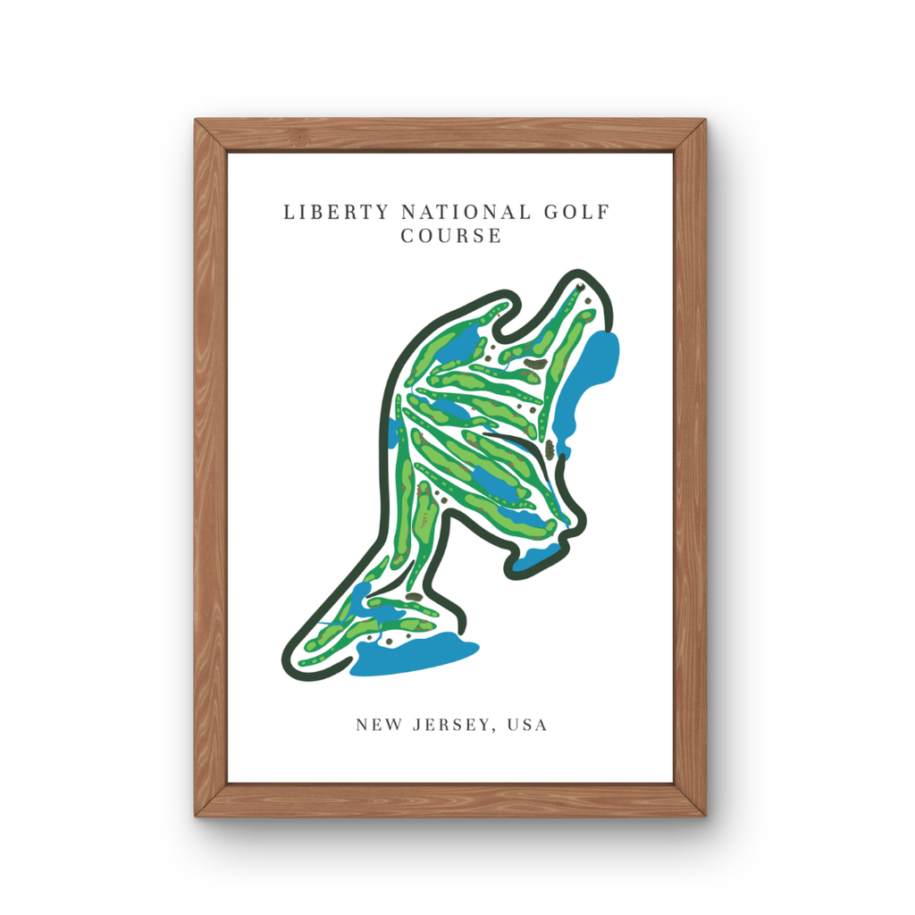 Liberty National Golf Course, Golf Course Prints, New Jersey