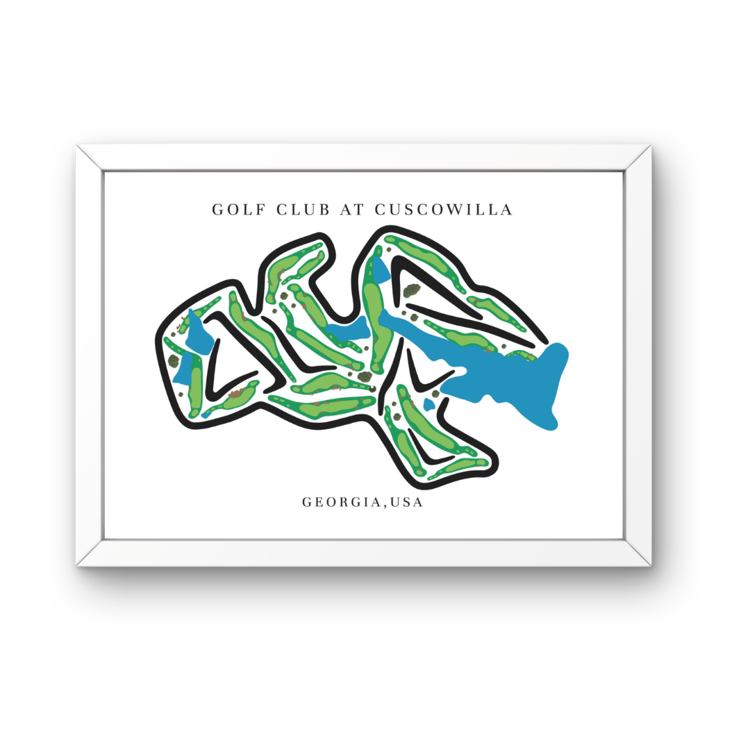 Cuscowilla Golf Club, Golf Course Print, Georgia