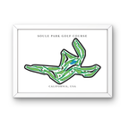 Soule Park Golf Course Print, California, Golf Map Artworks
