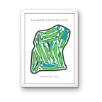 Lakeside Country Club, Golf Course Prints, Texas
