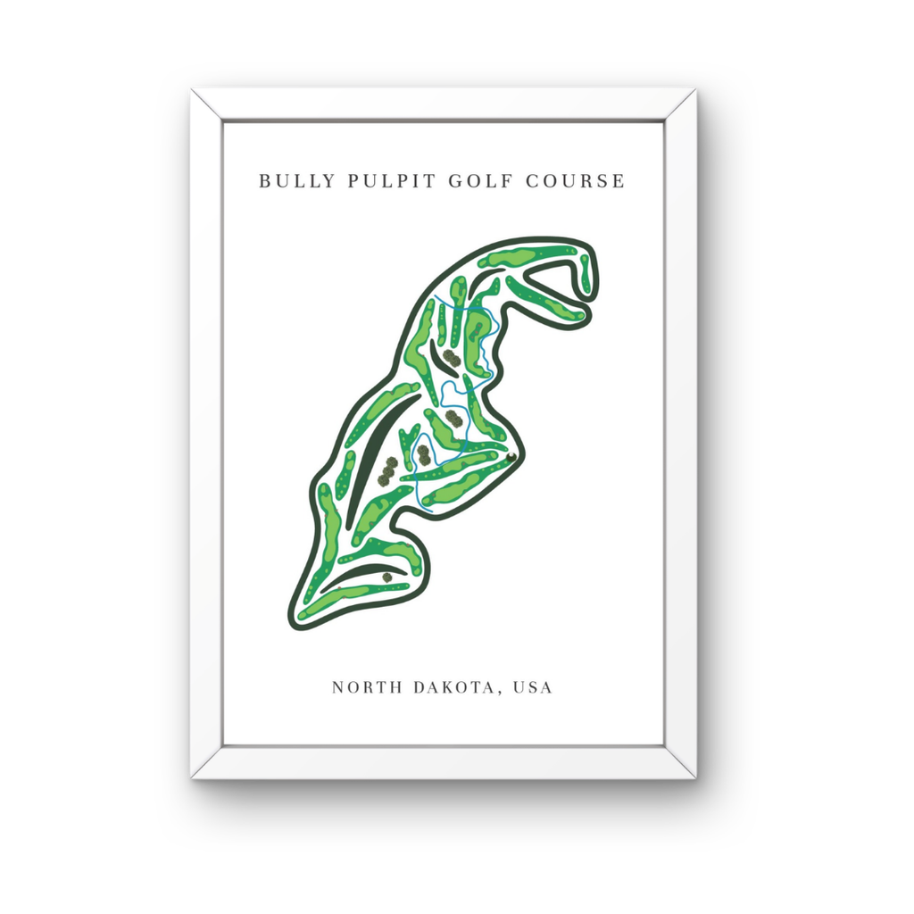 Bully Pulpit Golf Course, Golf Course Prints, North Dakota