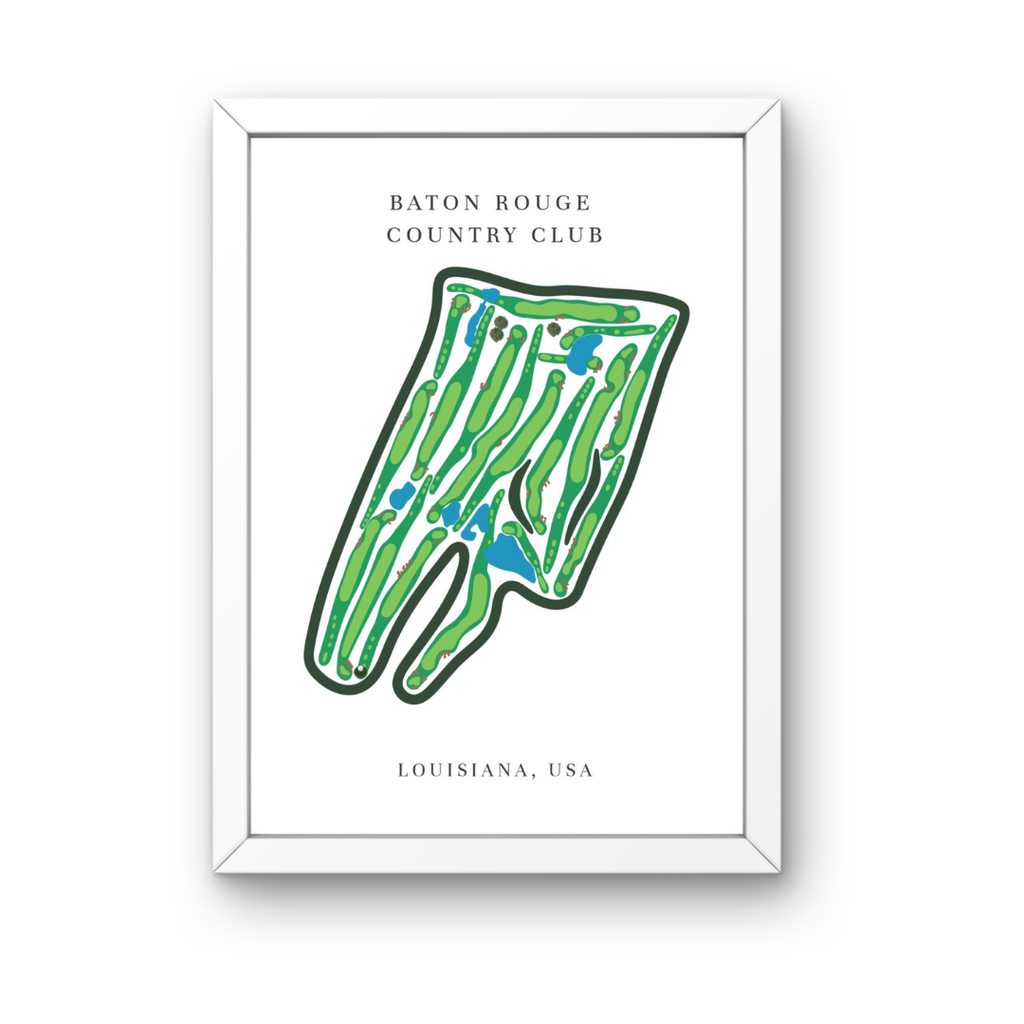 Baton Rouge Country Club, Golf Course Prints, Louisiana