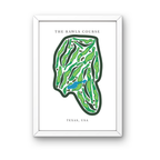 The Rawls Course, Golf Course Prints, Texas
