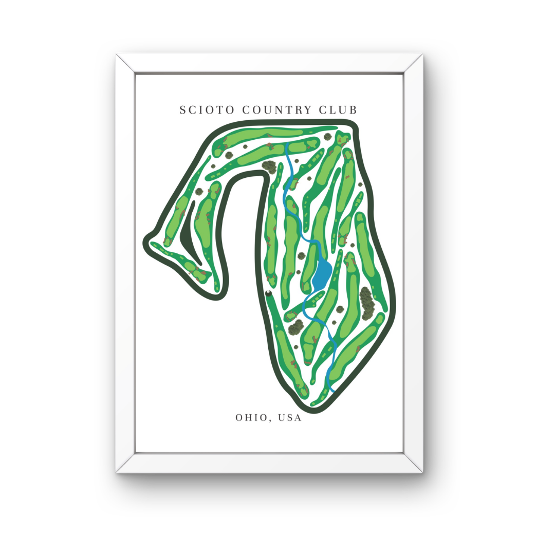 Scioto Country Club, Golf Course Prints, Ohio
