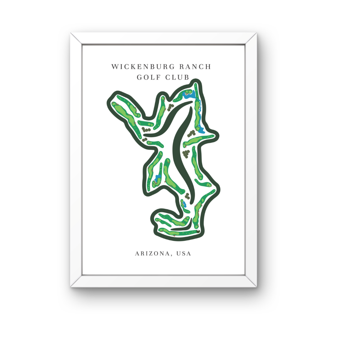 Wickenburg Ranch Golf Club, Golf Course Print, Arizona