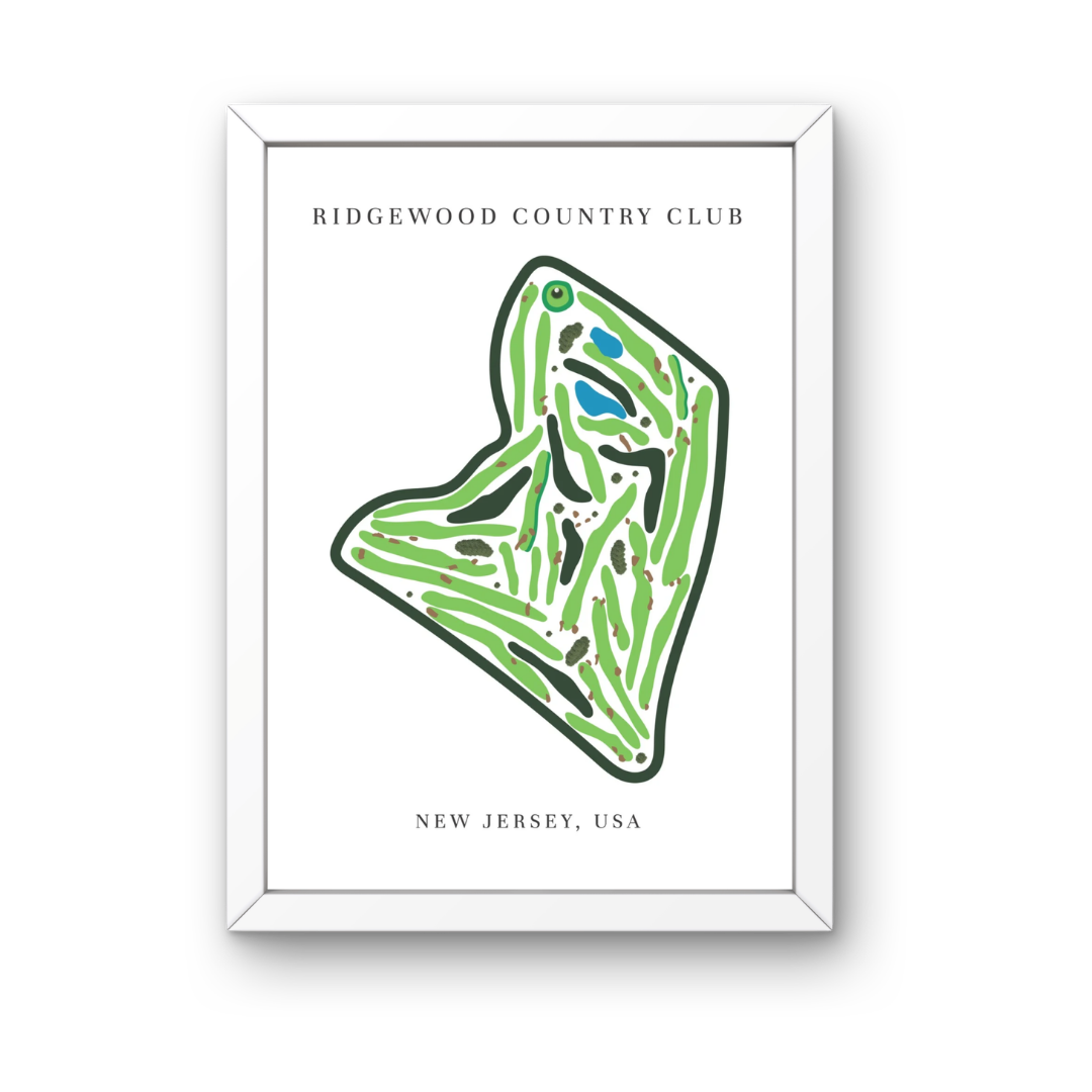Ridgewood Country Club, Golf Course Prints, New Jersey