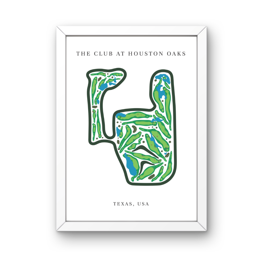 The Club at Houston Oaks, Golf Course Prints, Texas