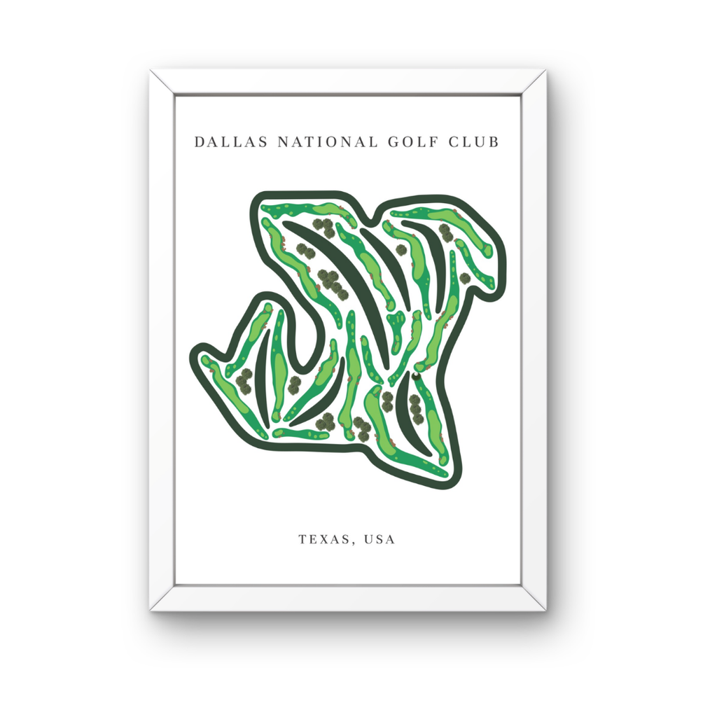 Dallas National Golf Club, Golf Course Prints, Texas