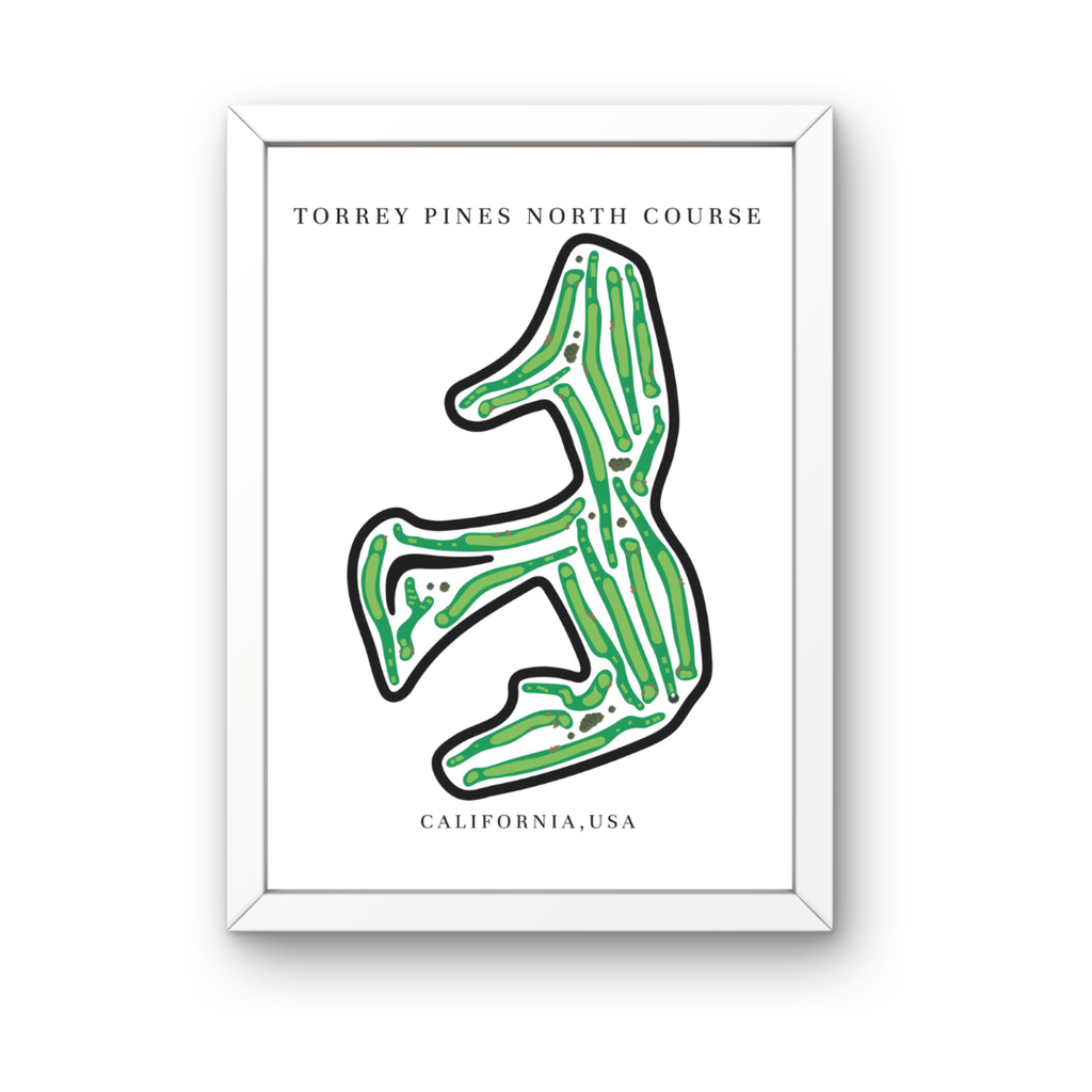 Torrey Pines North Course, Golf Course Print, California