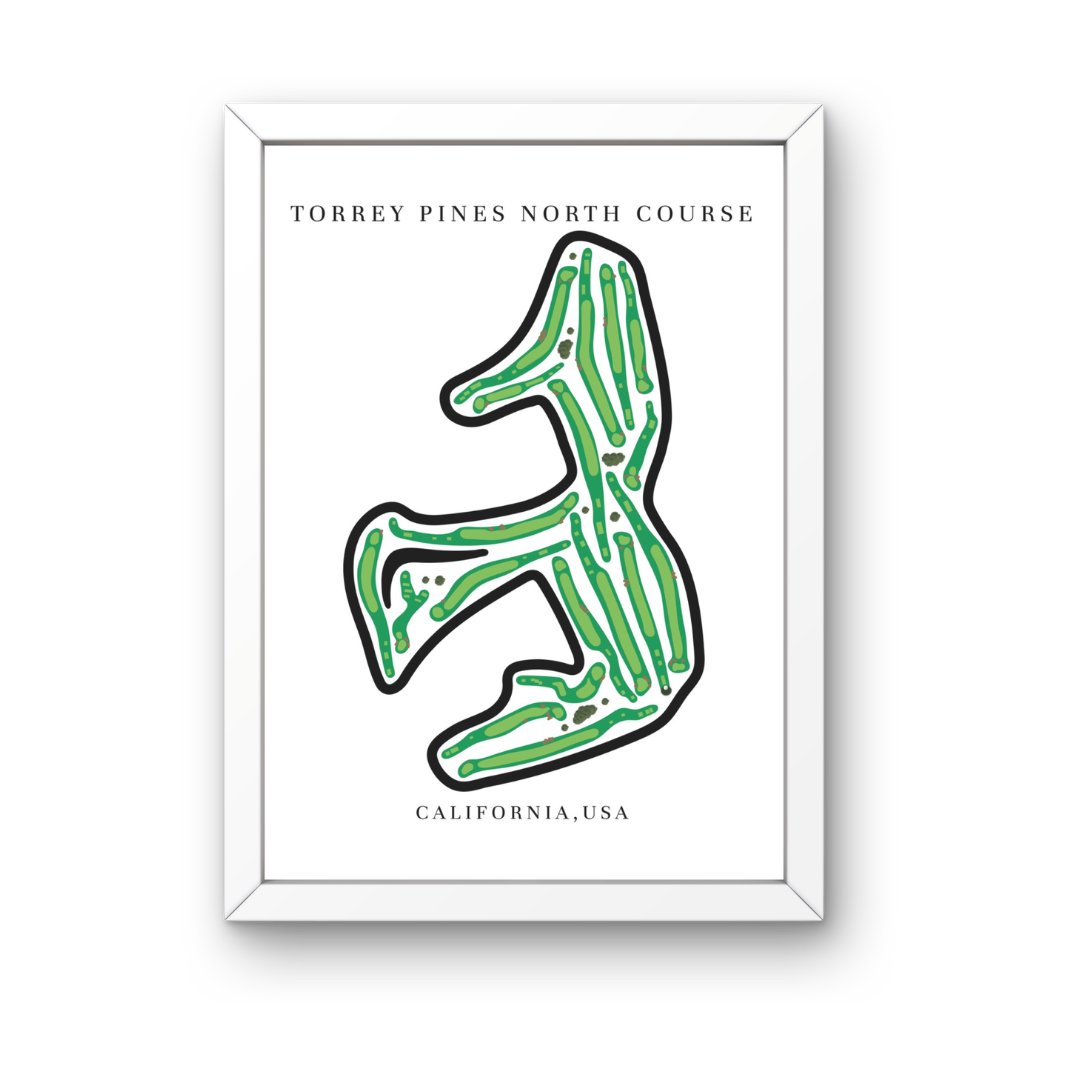 Torrey Pines North Course, Golf Course Print, California