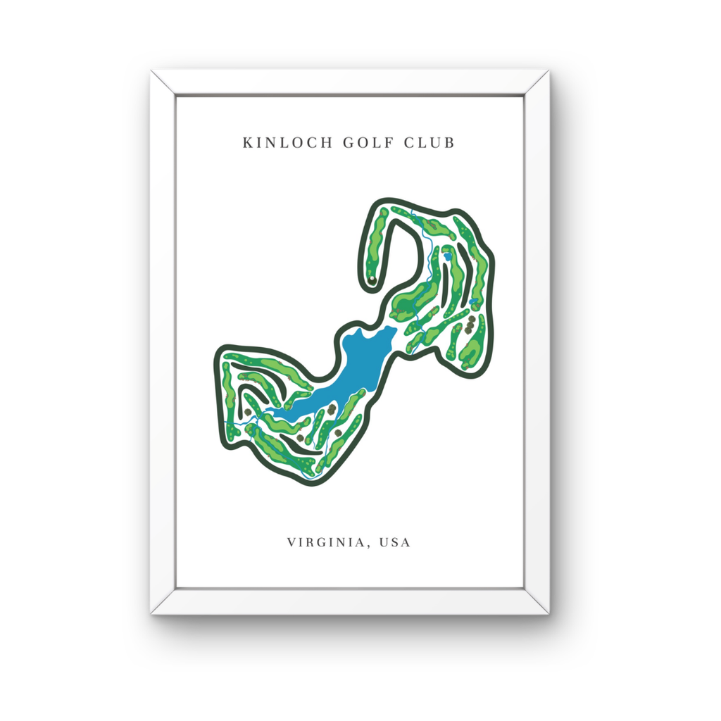Kinloch Golf Club, Golf Course Prints, Virginia