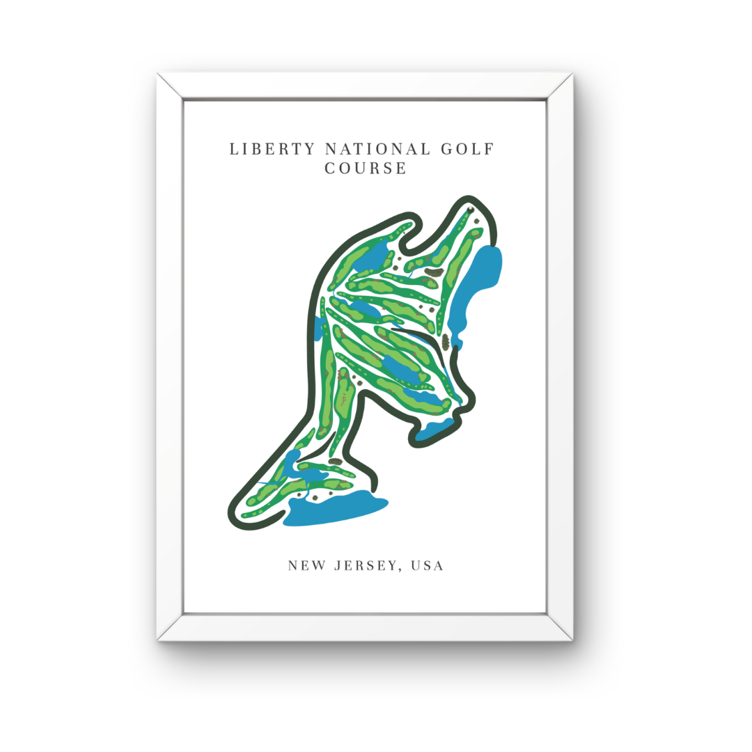 Liberty National Golf Course, Golf Course Prints, New Jersey