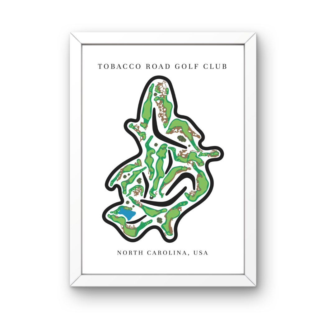 Tobacco Road Golf Club, Golf Course Print, North Carolina