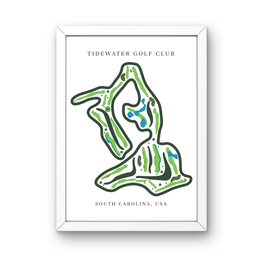 Tidewater Golf Club, Golf Course Prints, South Carolina