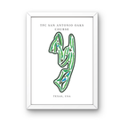 TPC San Antonio Oaks Course, Golf Course Prints, Texas