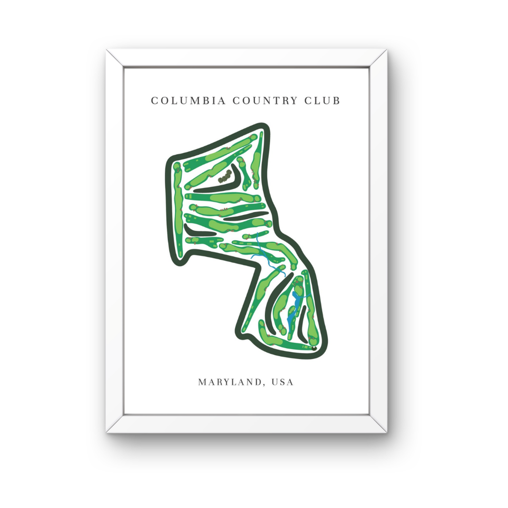 Columbia Country Club, Golf Course Print, Maryland