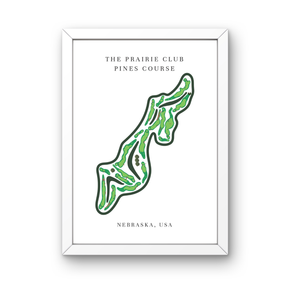 The Prairie Club Golf Club, Golf Course Print, Nebraska