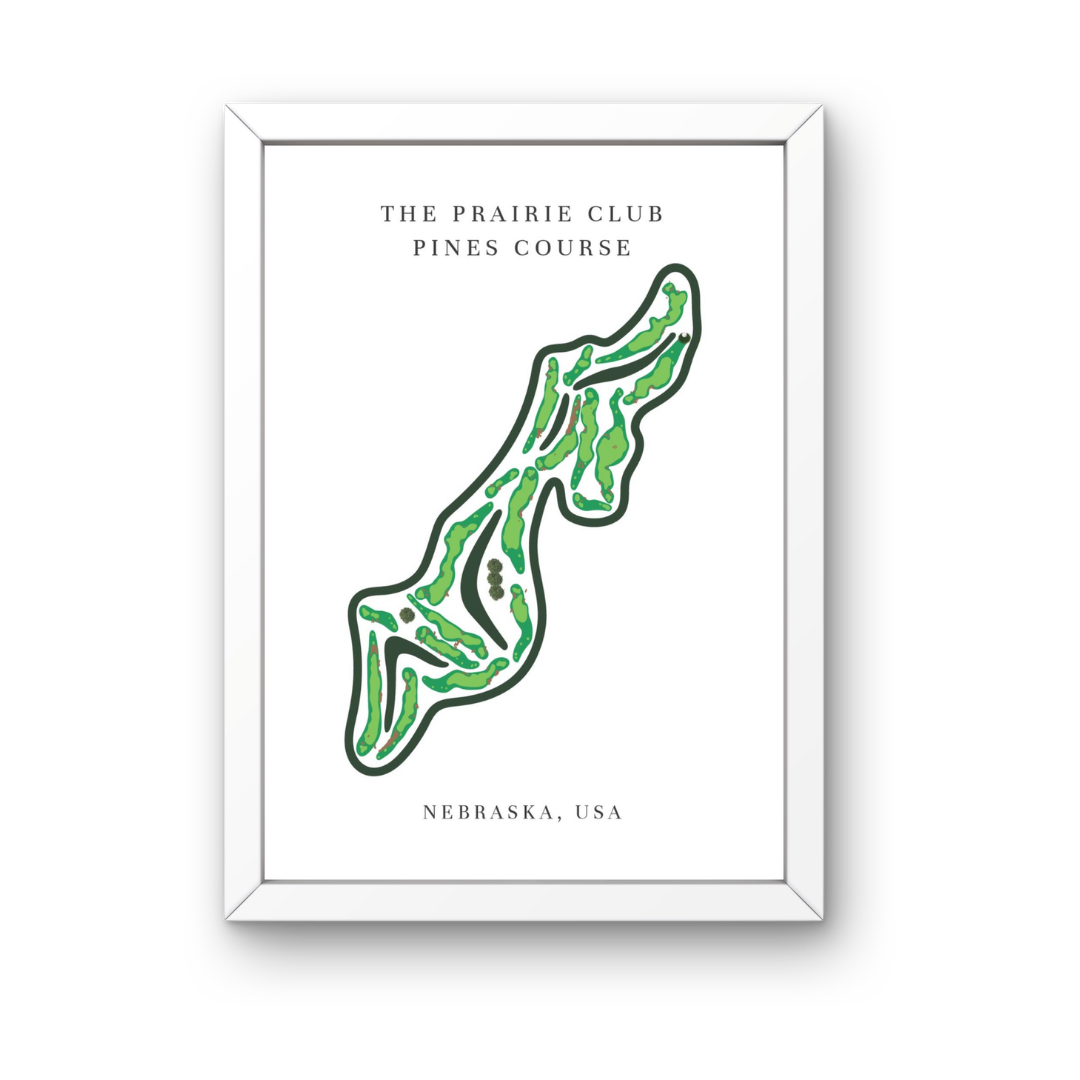 The Prairie Club Golf Club, Golf Course Print, Nebraska