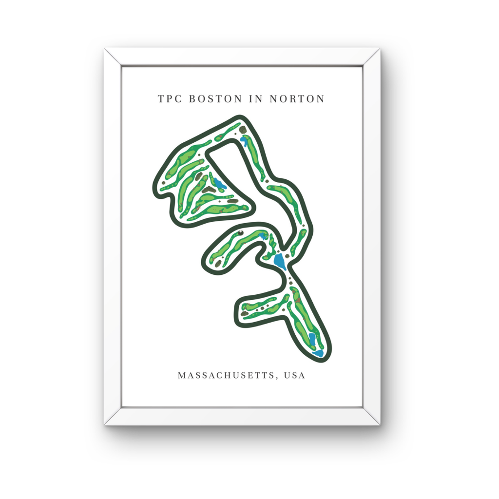 TPC Boston in Norton, Golf Course Prints, Massachusetts