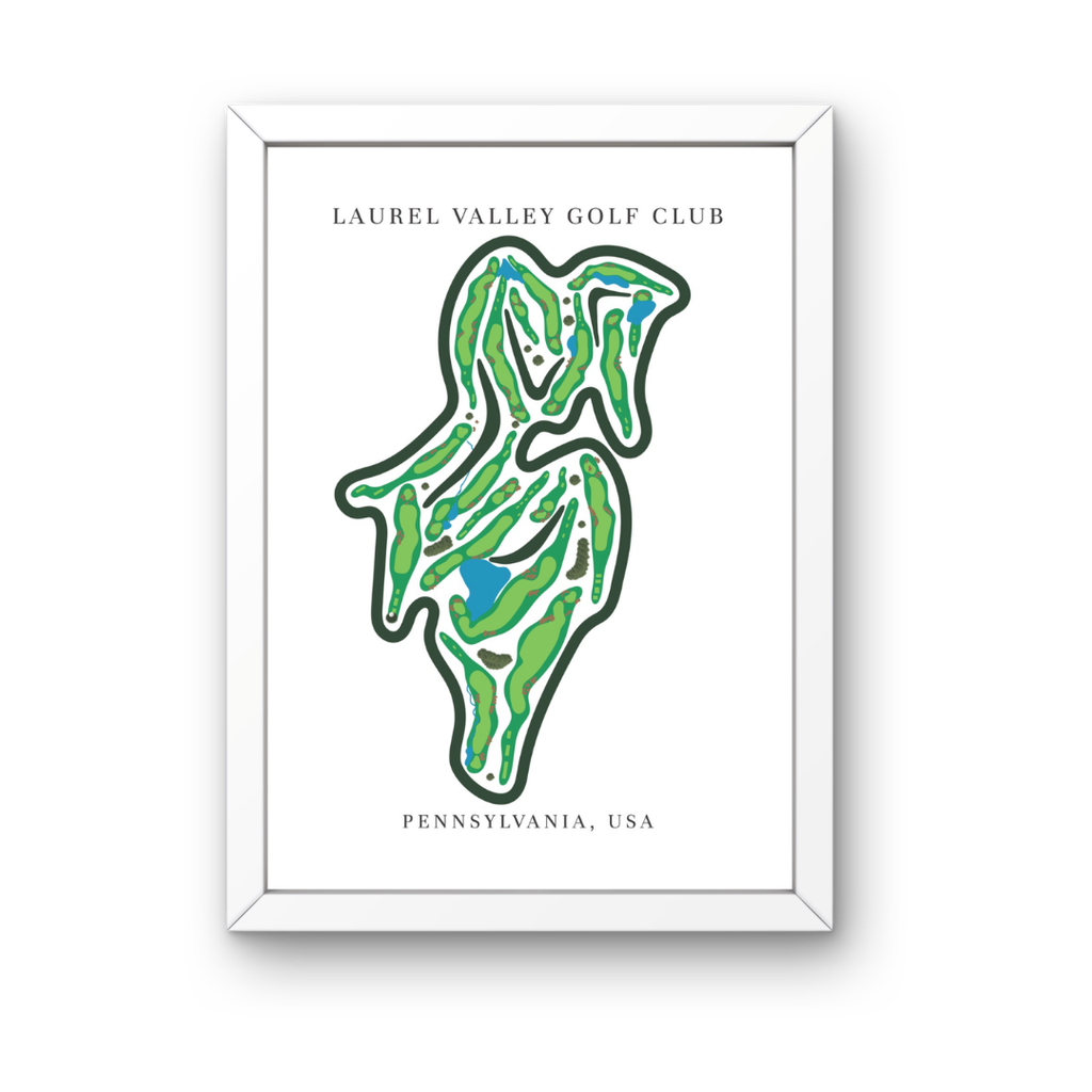 Laurel Valley Golf Club, Golf Course Prints, Pennsylvania