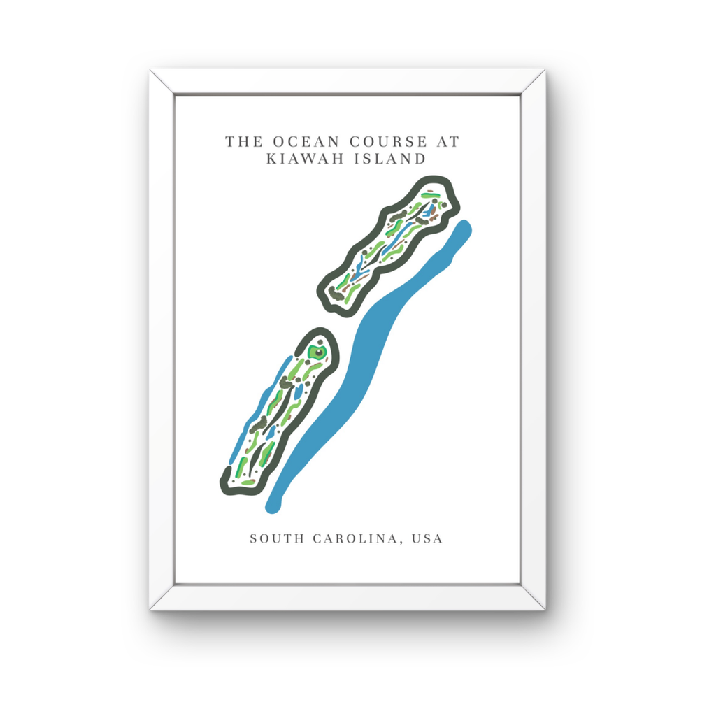 The Ocean Course at Kiawah Island, Golf Course Prints, South Carolina