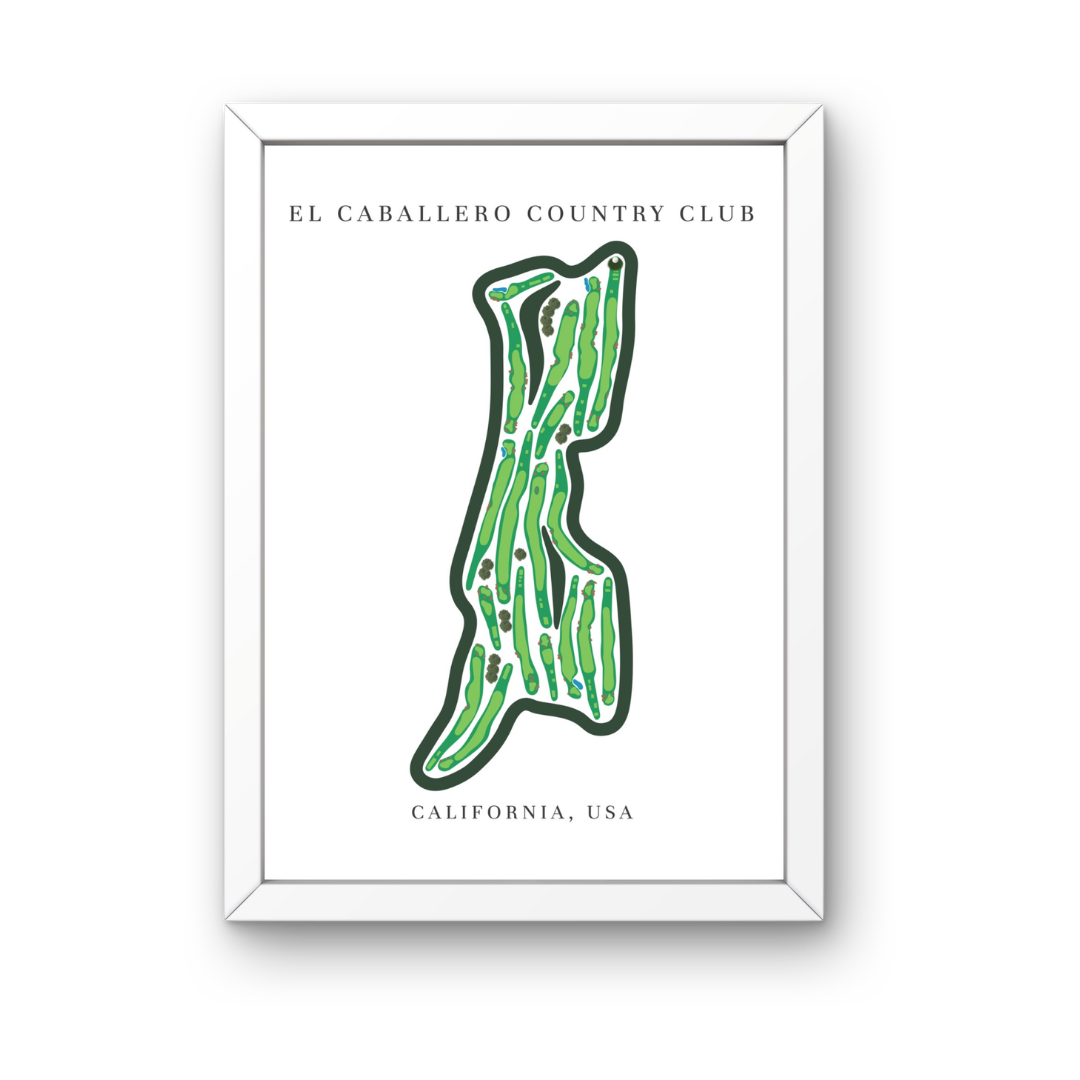 El Caballero Country Club, Golf Course Prints, California