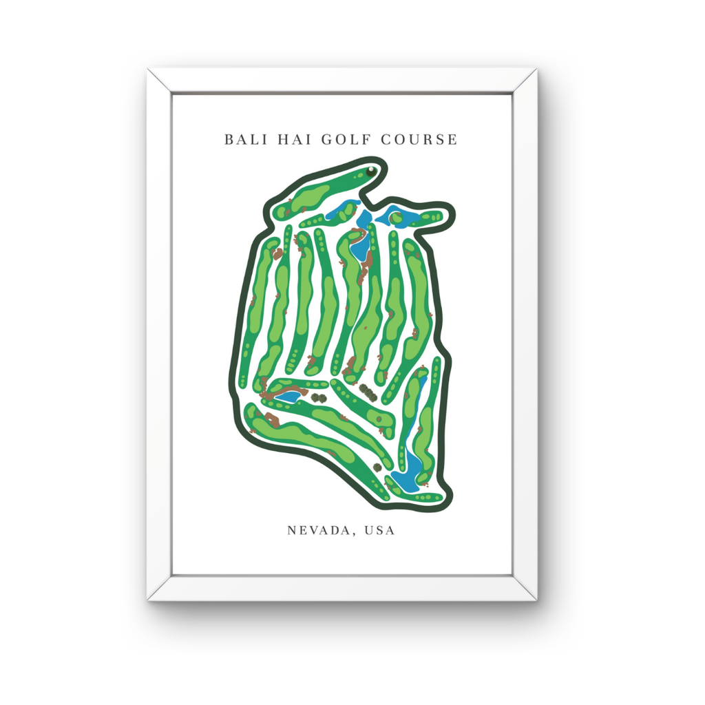 Bali Hai Golf Club, Golf Course Print, Nevada