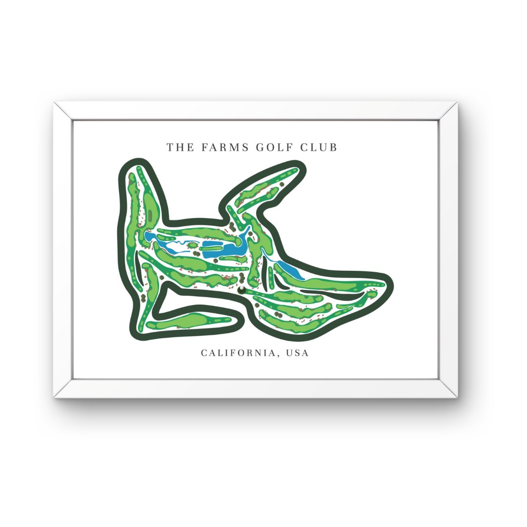 The Farms Golf Club, Golf Course Prints, California
