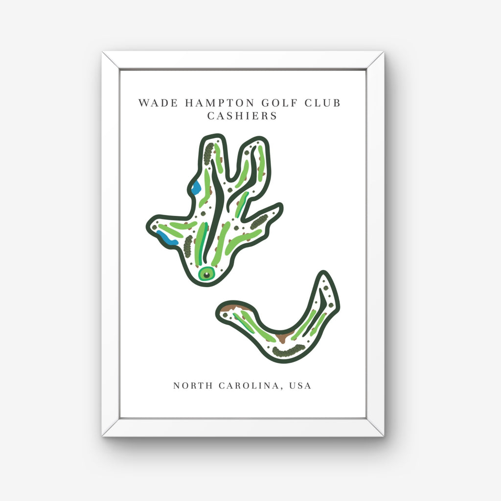 Wade Hampton Golf Club, Golf Course Print, North Carolina