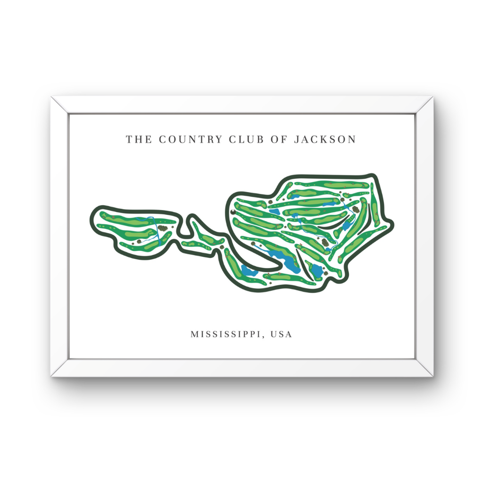 The Country Club of Jackson, Golf Course Prints, Mississippi