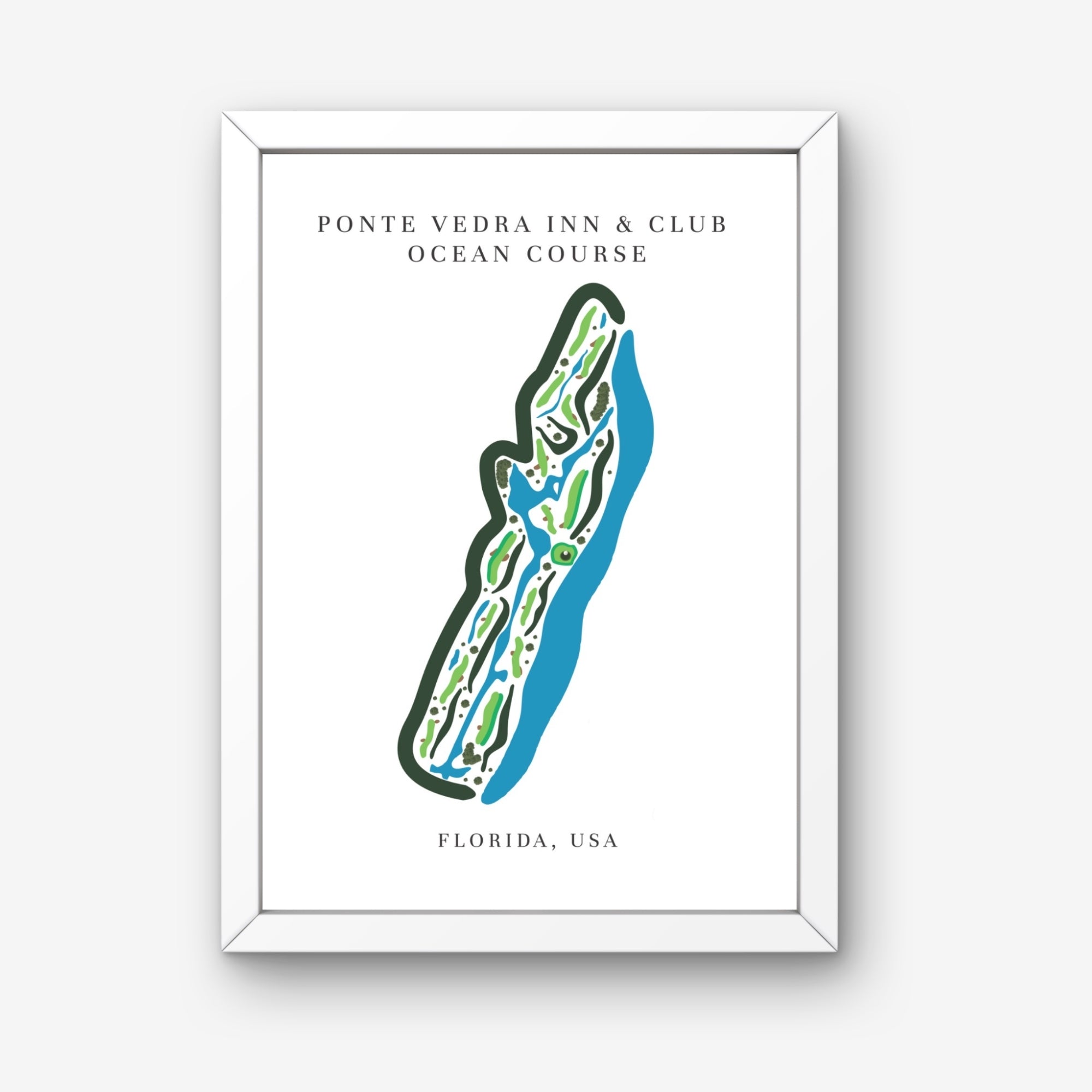 Ponte Vedra Inn & Club Ocean, Golf Course Print, Florida