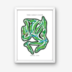 The Golf Club Golf Course Prints, Ohio, Golf Map Artwork