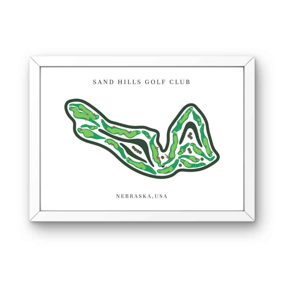Sand Hills Golf Club, Golf Course Prints, Nebraska