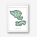 Streamsong Golf & Club house, Golf Course Print, Florida