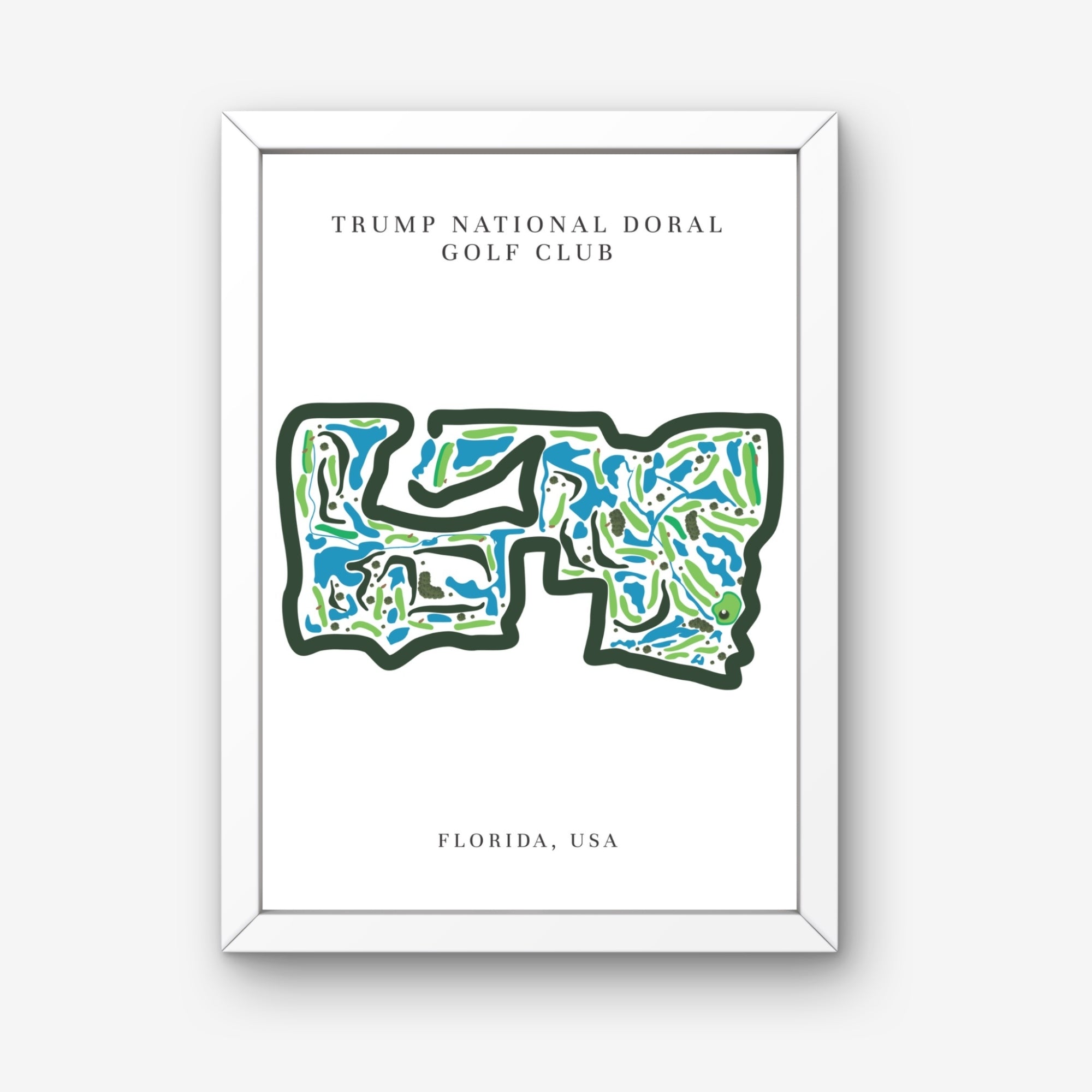 Trump National Doral Golf Club, Golf Course Print, Florida